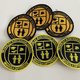 Custom Logo Patch Self Adhesive Patches for Clothing Embroidered Patch