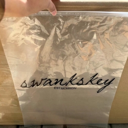 custom printed Environmental protection and durable zip lock transparent plastic bags
