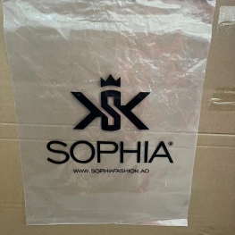 custom pvc zipper plastic bag for clothing with your logo