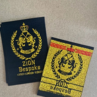 shinny gold labels 