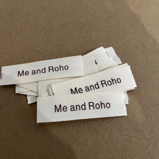 cotton printing labels 